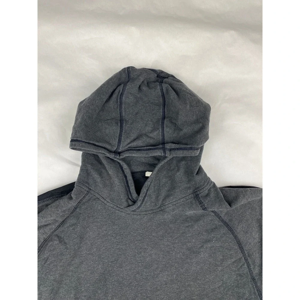 Lululemon Revival Sweatshirt Hoodie Men's Size XL Black Gray - Picture 3 of 11